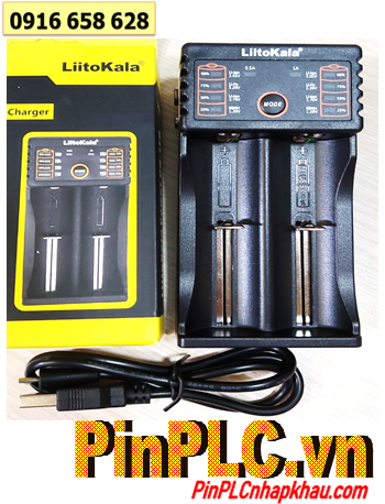 Liitokala Lii-202, Máy Sạc Liitokala Lii-202 (02 rảnh sạc pin 18650 26650 123A 26650,...và NiMh 1.2V A AA AAA)